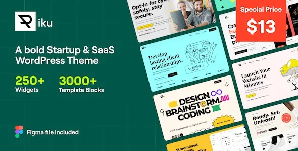 Piku (v1.1.4) Startup & SaaS WordPress Theme