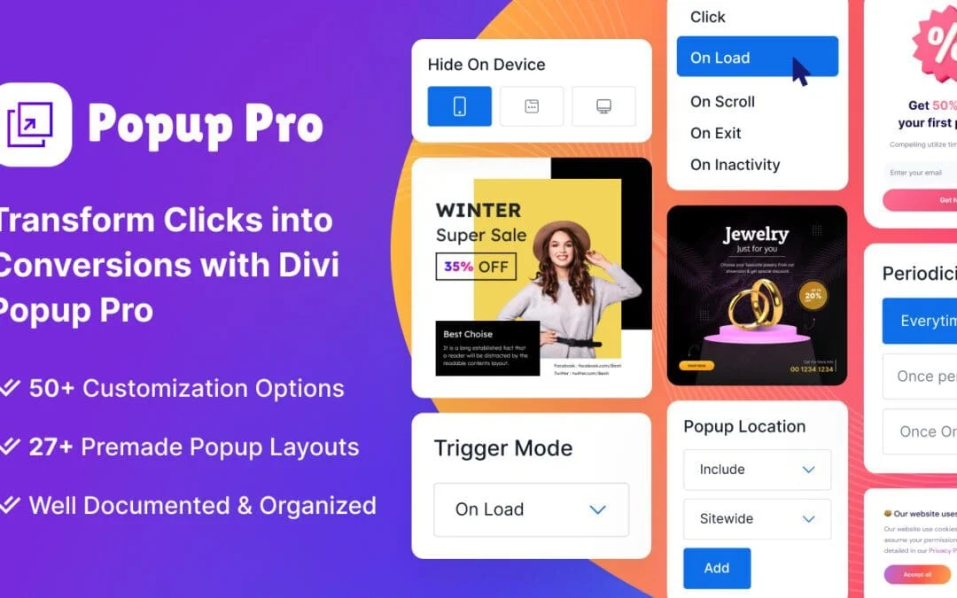 Popup Pro (v3.1) DiviNext