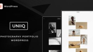 Uniiq Photography Portfolio WordPress Theme 2.0.1