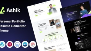 Ashik v1.0 Personal Portfolio WordPress Theme
