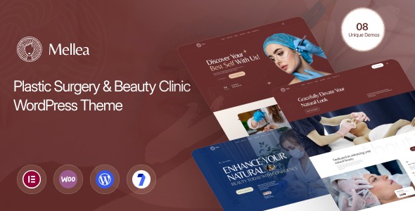 Mellea v1.0.0 Plastic Surgery & Beauty Clinic WordPress