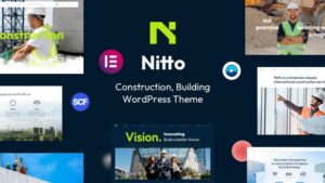 Nitto v1.0.0 Building, Construction WordPress Theme