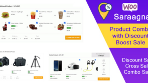 Saraggna (v1.1) WooCommerce Product Combo with Discount Boost Sale Plugin (Cross Sell)