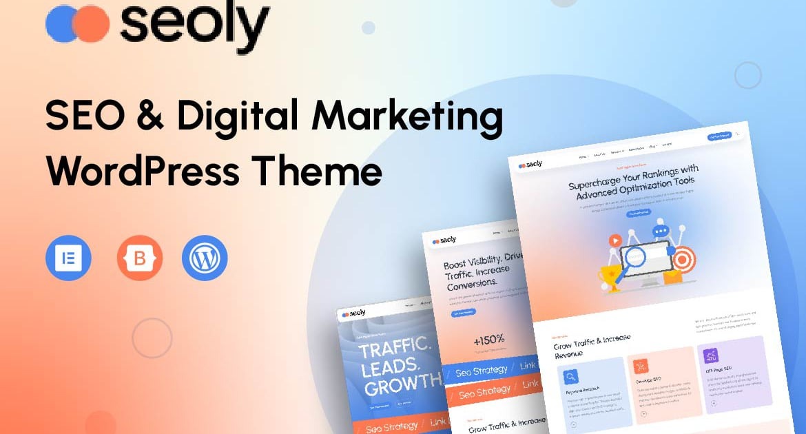 Seoly v1.0.1 SEO & Digital Marketing WordPress Theme
