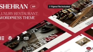 Shehran v1.0.0 Restaurant WordPress Theme