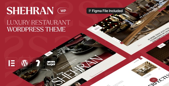 Shehran v1.0.0 Restaurant WordPress Theme