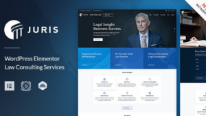 Juris (v1.4.2) Law, Lawyer and Attorney WordPress Theme