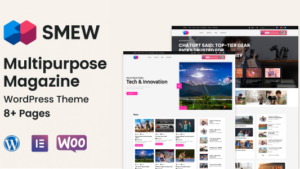 Smew (v1.0.0) Multipurpose Magazine WordPress Theme