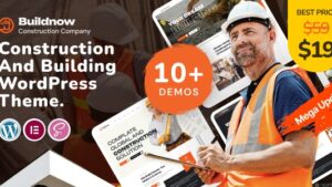 Buildnow v1.0.2 Construction & Building WordPress Theme