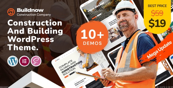 Buildnow v1.0.2 Construction & Building WordPress Theme