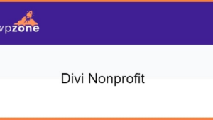 Divi Nonprofit v1.1.4 [Wpzone]