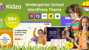 Kidza (v1.0.1) Kindergarten WordPress Theme for PreScool