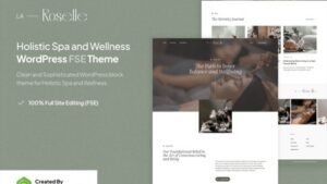 La Roselle v1.0.0 Holistic Spa & Wellness WP Theme