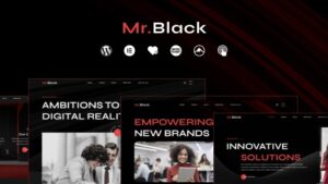Mr.Black v1.0.4 Business Agency WordPress Theme