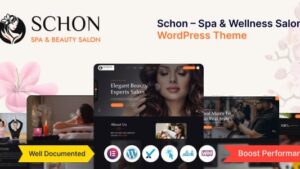 Schon v1.0.0 Spa & Wellness Salon WordPress Theme