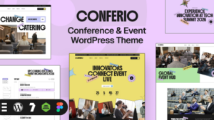 Conferio (v1.0.0) Event Conference WordPress Theme