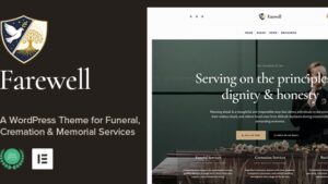 Farewell (v1.0) Funeral & Memorial Services WordPress Theme
