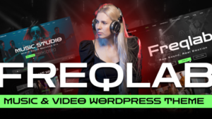 Freqlab (v1.0.0) Music & Video WordPress Theme
