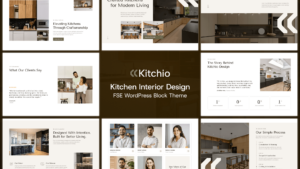 Kitchio (v1.0.0) Kitchen Cabinets & Furniture WP Theme