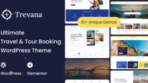 Trevana (v1.0.4) Travel & Tour Booking WordPress Theme