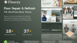 Floorzy (v1.0.0) Floor Repair & Refinish WP Block Theme