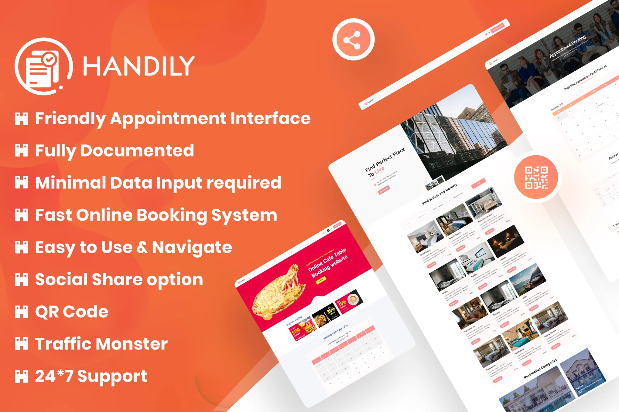 Handily Booking System v1.0.0