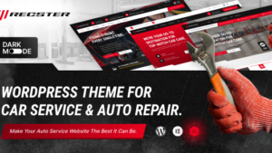 Recster (v1.0.0) Car Service & Auto Repair Theme
