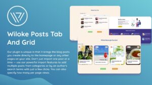 Wiloke Posts Tab And Grid v1.0