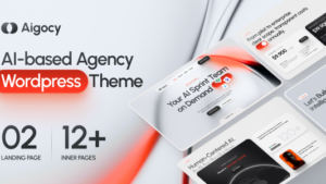 Aigocy (v1.1) AI Agency & Technology WordPress Theme