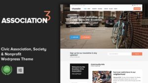 Association (v3.1) Civic and Third Sector Nonprofit WordPress Theme