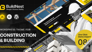 Buildnest (v1.0.1) Construction WordPress Theme