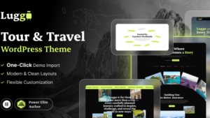 Luggo (v1.0.0) Tour and Travel Agency WordPress Theme