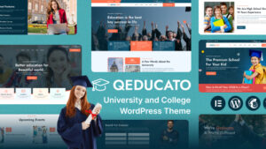 Qeducato (v2.1) University and College WordPress Theme