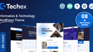 Technox (v1.0.1) IT Solutions & Services WordPress Theme