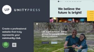 UnityPress (v1.3) Community Club WordPress Theme