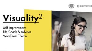 Visuality (v2.1) Self Improvement & Life Coach WordPress Theme