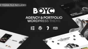 Boyc (v1.0.0) Creative Agency Portfolio WordPress Theme