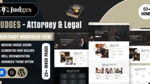 Judges (v1.0.0) Attorney & Legal WordPress Theme