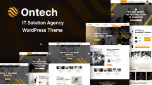 Ontech (v1.1) IT Solutions Agency WordPress Theme