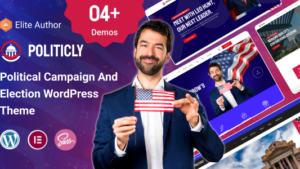 Politicly (v1.0.0) Political Campaign & City Government WordPress Theme
