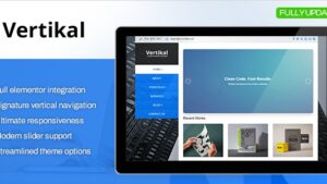 Vertikal (v1.0.0) Responsive WordPress Theme 